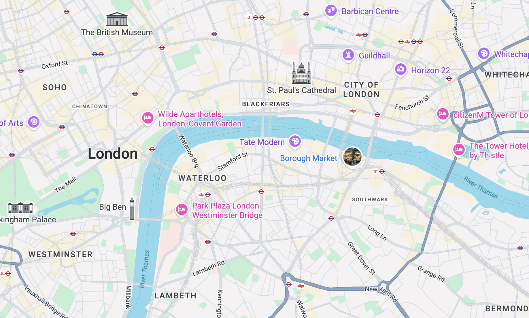London map